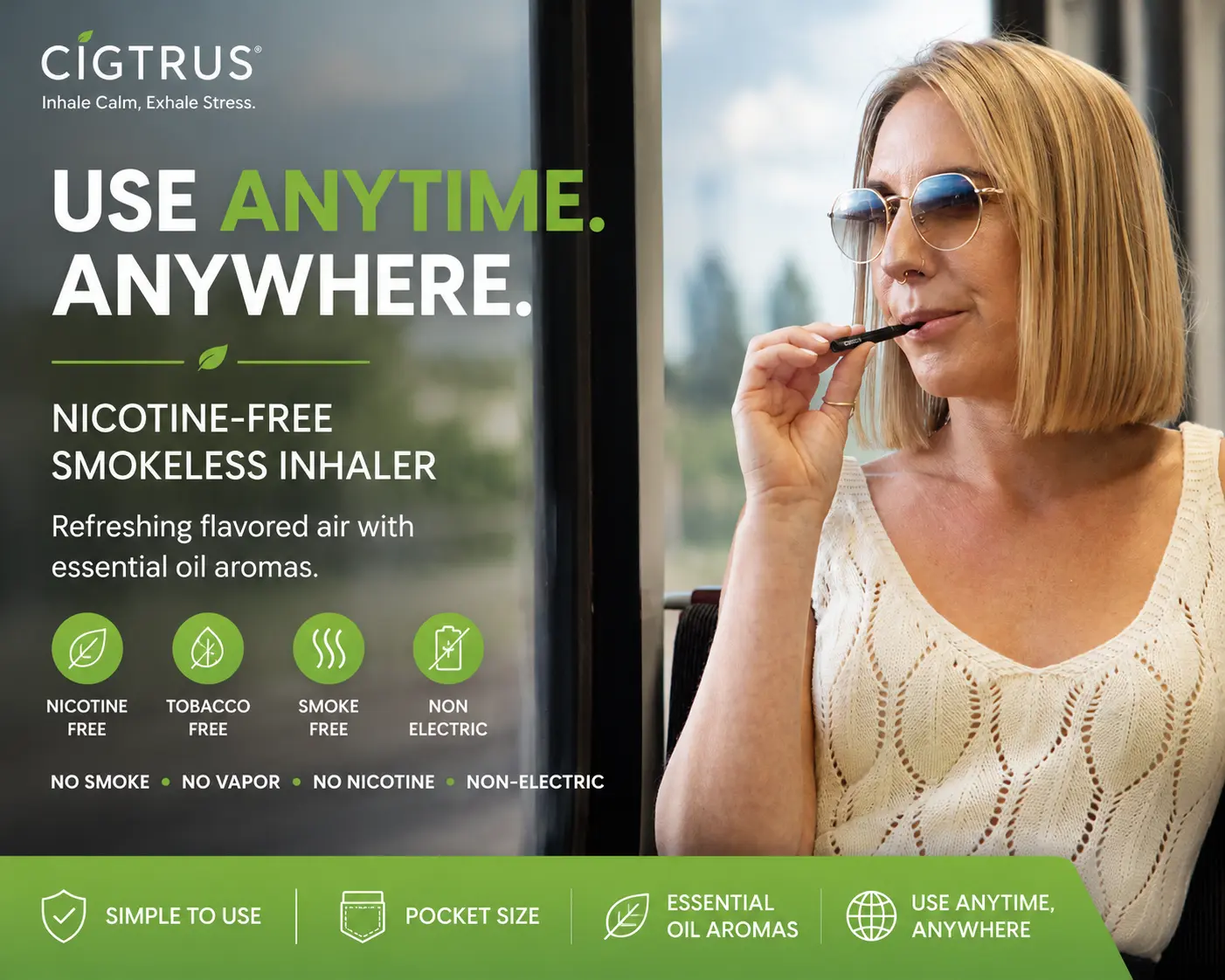 Cigtrus hand-to-mouth habit alternative