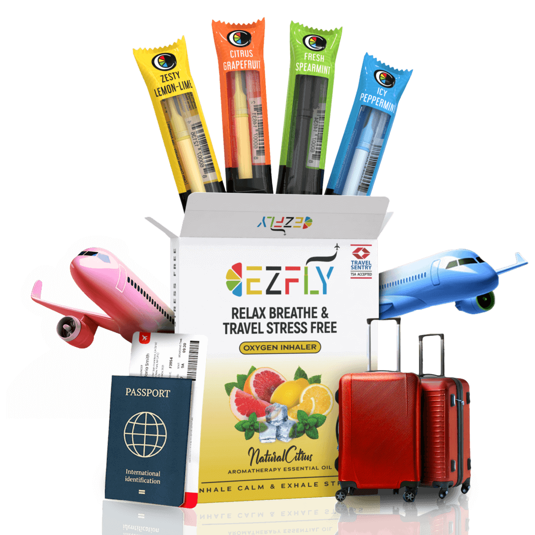 EZFLY Smokeless Inhaler – TSA-Compliant Travel Craving Relief