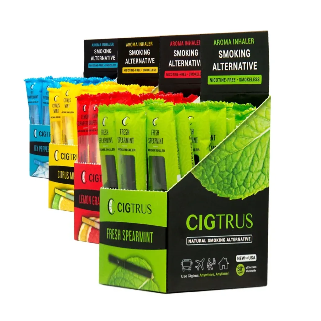 Cigtrus Quit Smoking Aid Spearmint Flavor Box Of 20