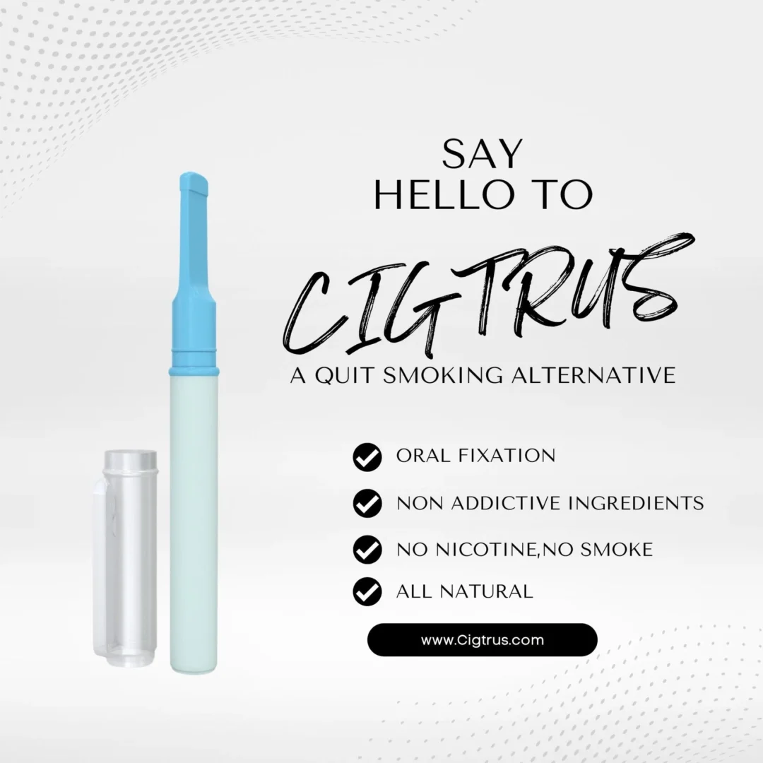 cigtrus quit smoking behavioral support nicotine free oxygen inhaler natural remedy the refreshing collection 3 pack each cit