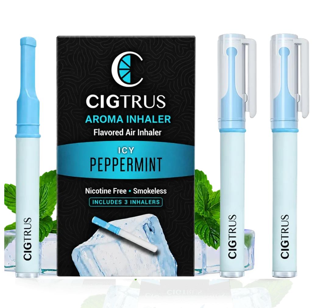 Cigtrus 3 Pack Icy Peppermint smokeless inhaler