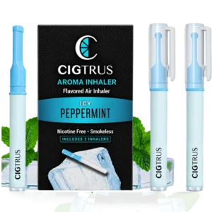 Cigtrus 3 Pack Icy Peppermint smokeless inhaler