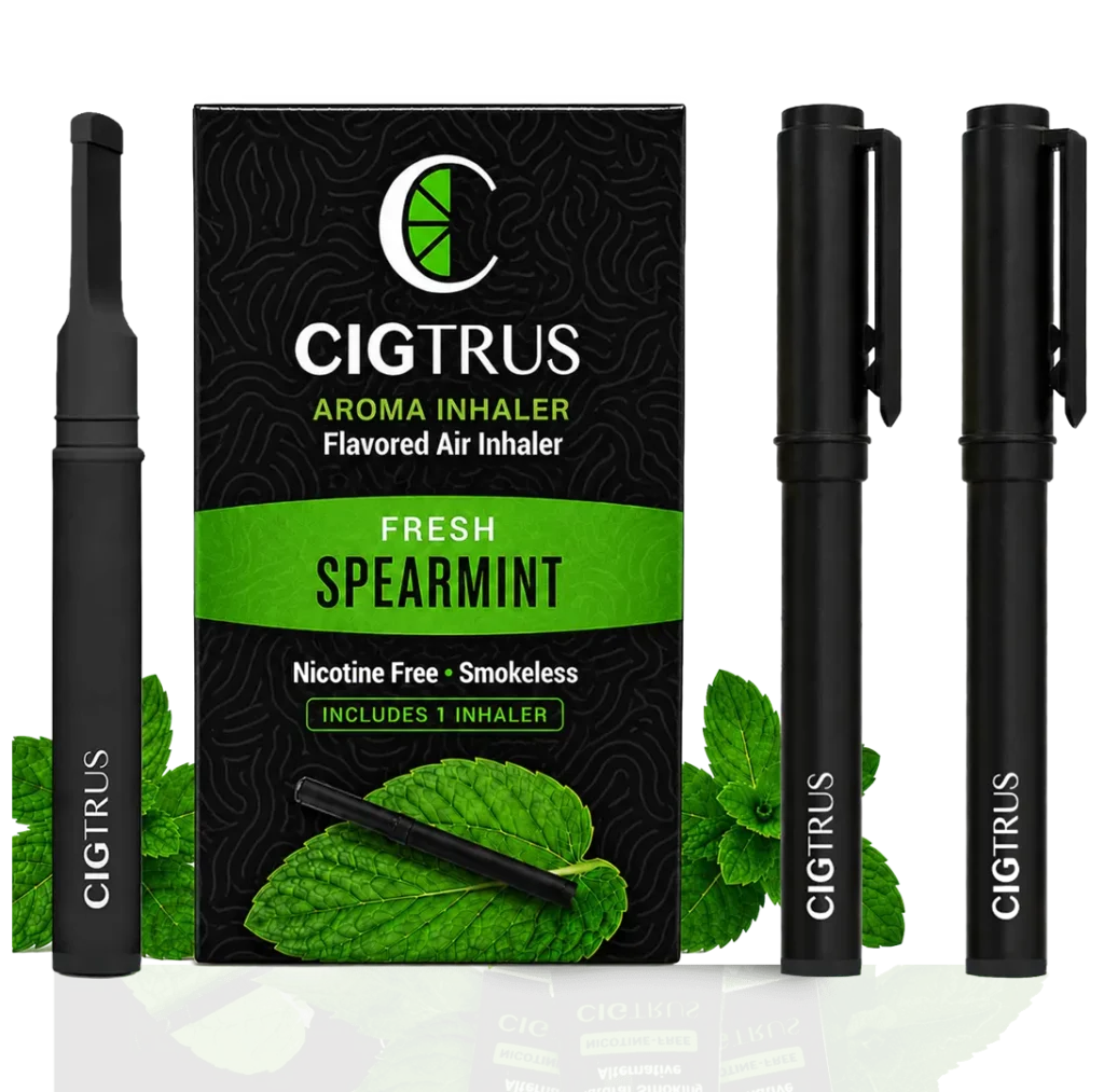 Cigtrus Fresh Spearmint 3 Pack Nicotine-Free Smokeless Inhaler
