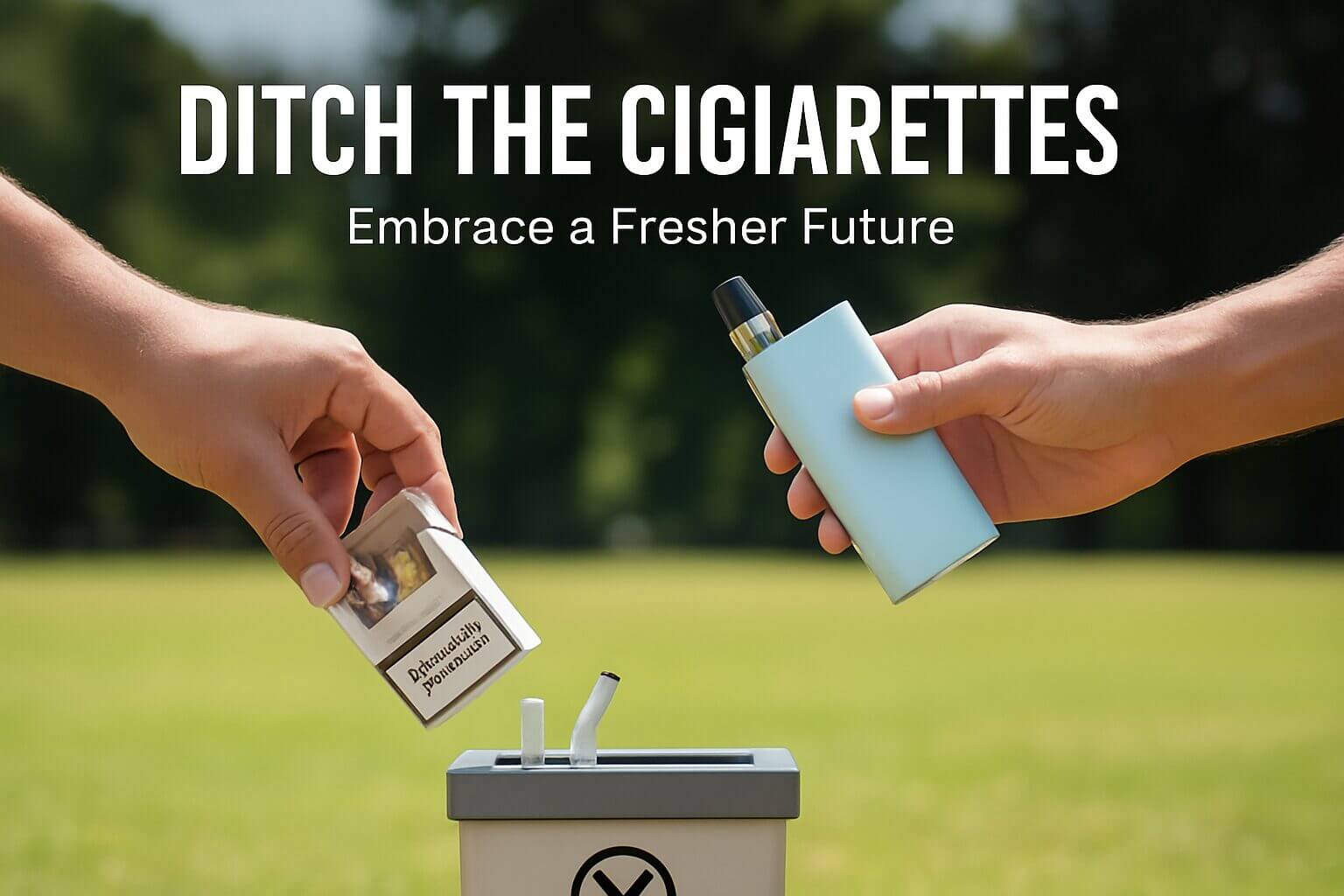 ditch the ciggarete