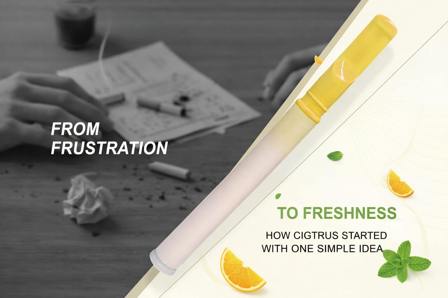 From Frustration to Freshness How Cigtrus Started with One Simple Ideas
