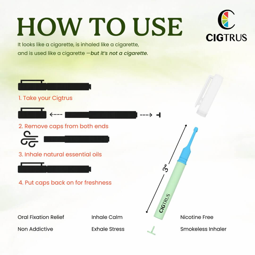 How to use Cigtrus Mullein Leaf inhaler