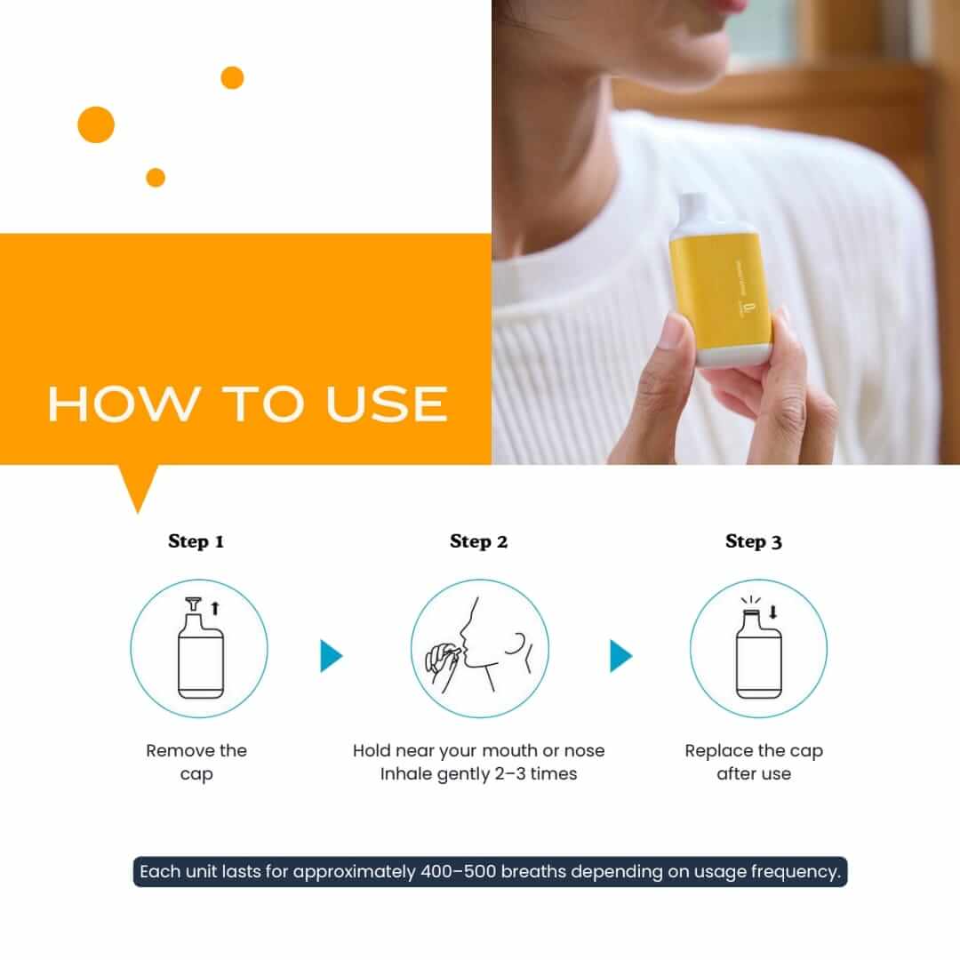 How to use Cigtrus O2 portable oxygen diffuser