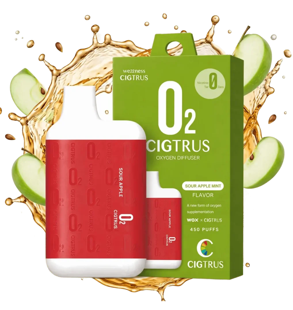 Cigtrus O2 Sour Apple Mint wholesale
