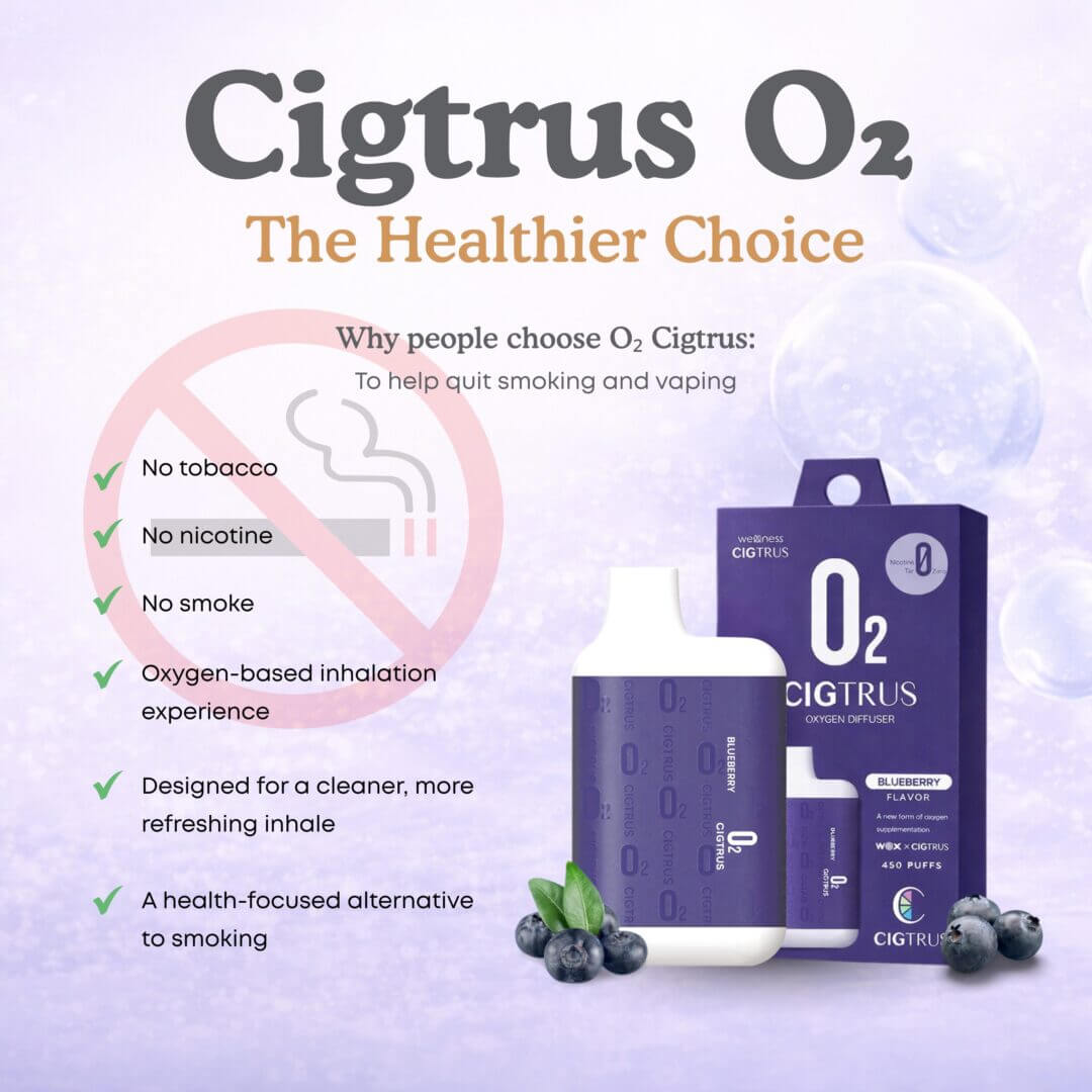 Quite Smoking – The healthier Choice Cigtrus 02 inhaler